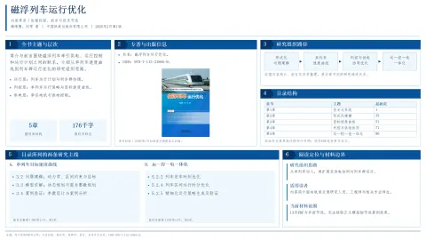 《磁浮列车运行优化》